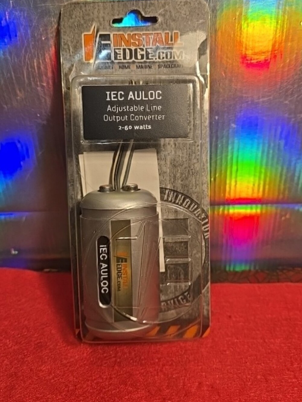 091326 Install Edge IEC AULOC Rockford Adjustable Line Output Converter, New in